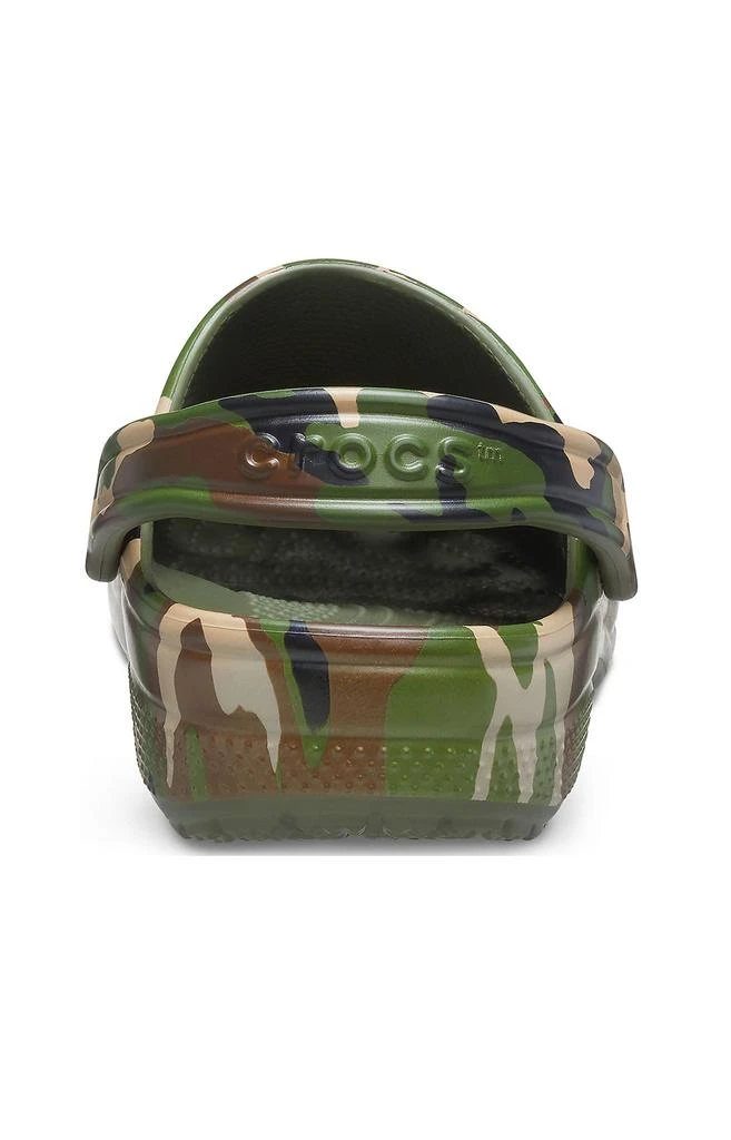 商品Crocs|Classic Printed Camo Clogs - Army Green/Multi,价格¥286,第5张图片详细描述