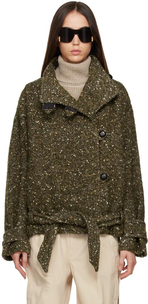 Khaki Janette Jacket商品第1张图片规格展示