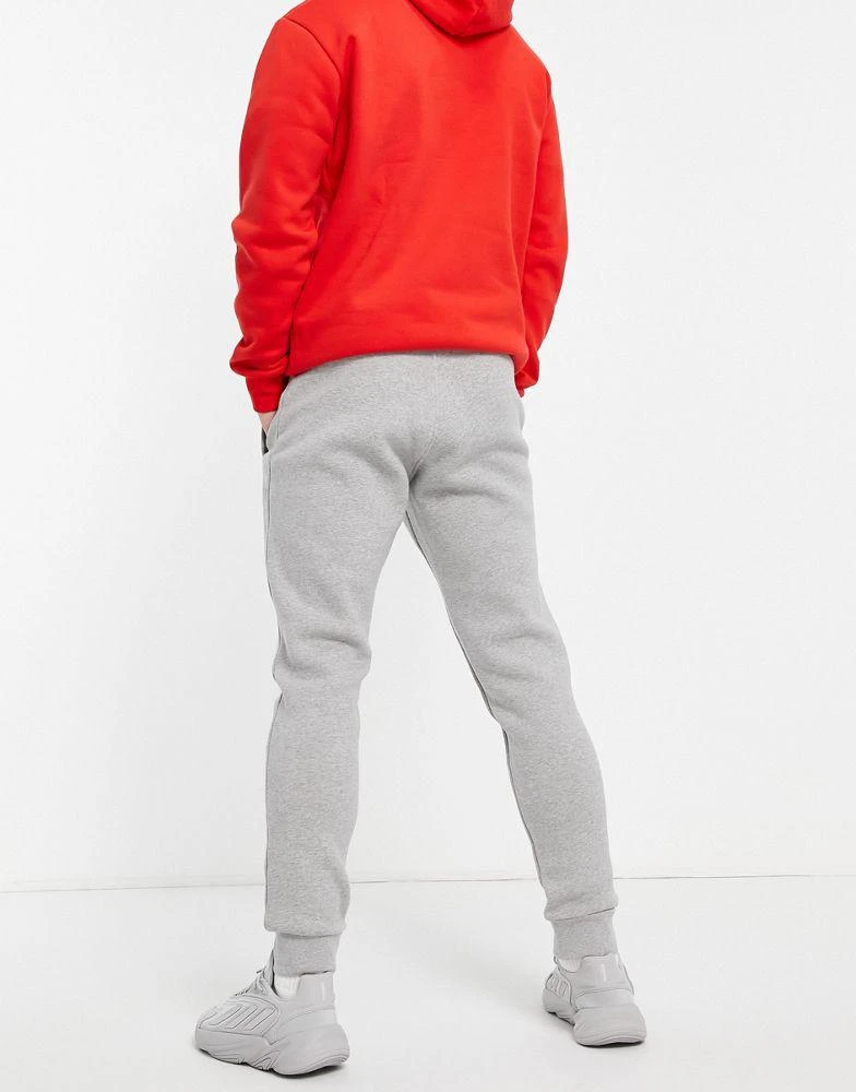 商品Adidas|adidas Originals essentials slim fit joggers with small logo in grey,价格¥437,第4张图片详细描述