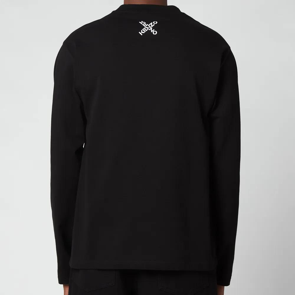 KENZO Men's Sport Long Sleeve T-Shirt商品第2张图片规格展示