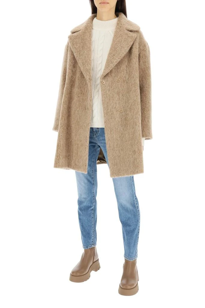 商品Weekend Max Mara|'CARAIBI' COAT IN WOOL, ALPACA AND MOHAIR,价格¥3094,第2张图片详细描述