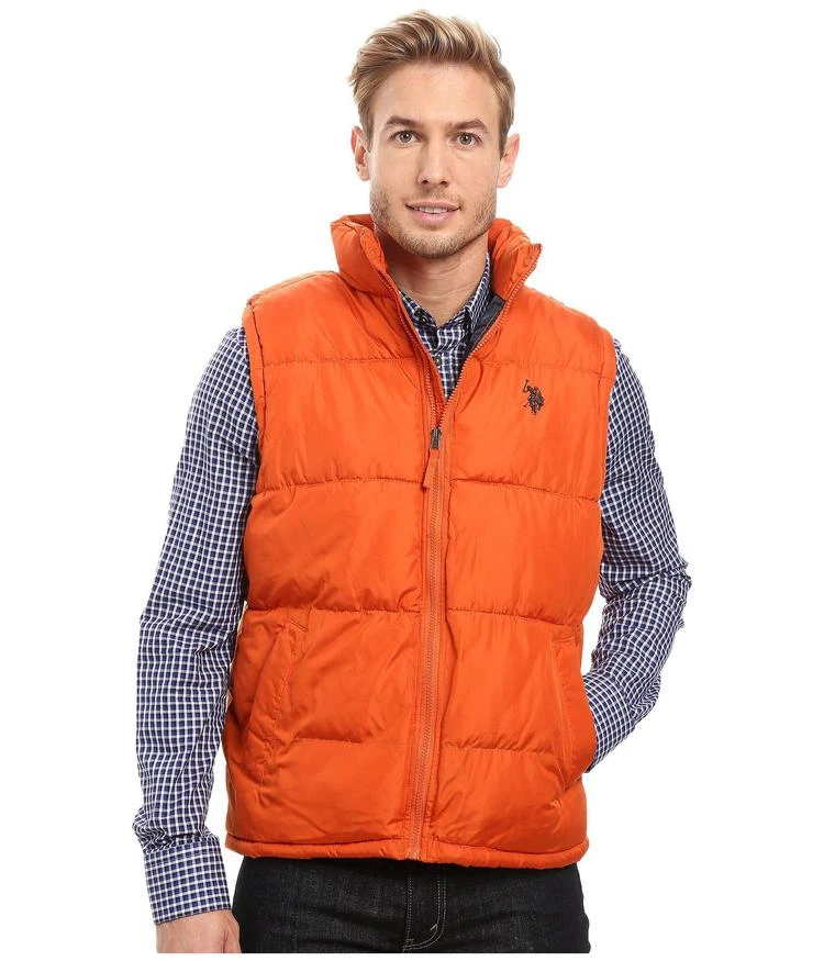 商品U.S. POLO ASSN.|U.S. POLO ASSN. Basic Puffer Vest 男士外套,价格¥387,第1张图片