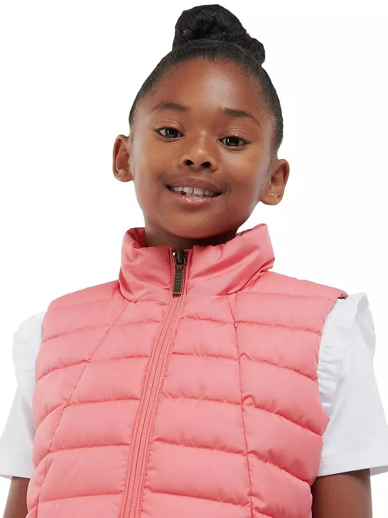 商品Barbour|Little Girl's &amp; Girl's Yara Quilted Vest,价格¥437,第5张图片详细描述