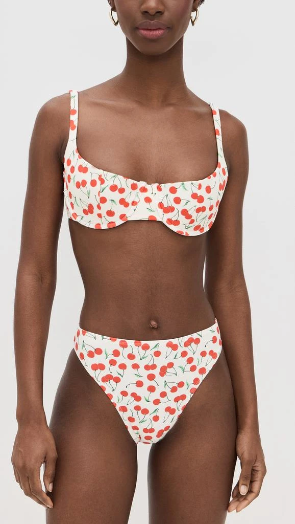 商品Good American|Cherry Demi Support Top,价格¥353,第4张图片详细描述