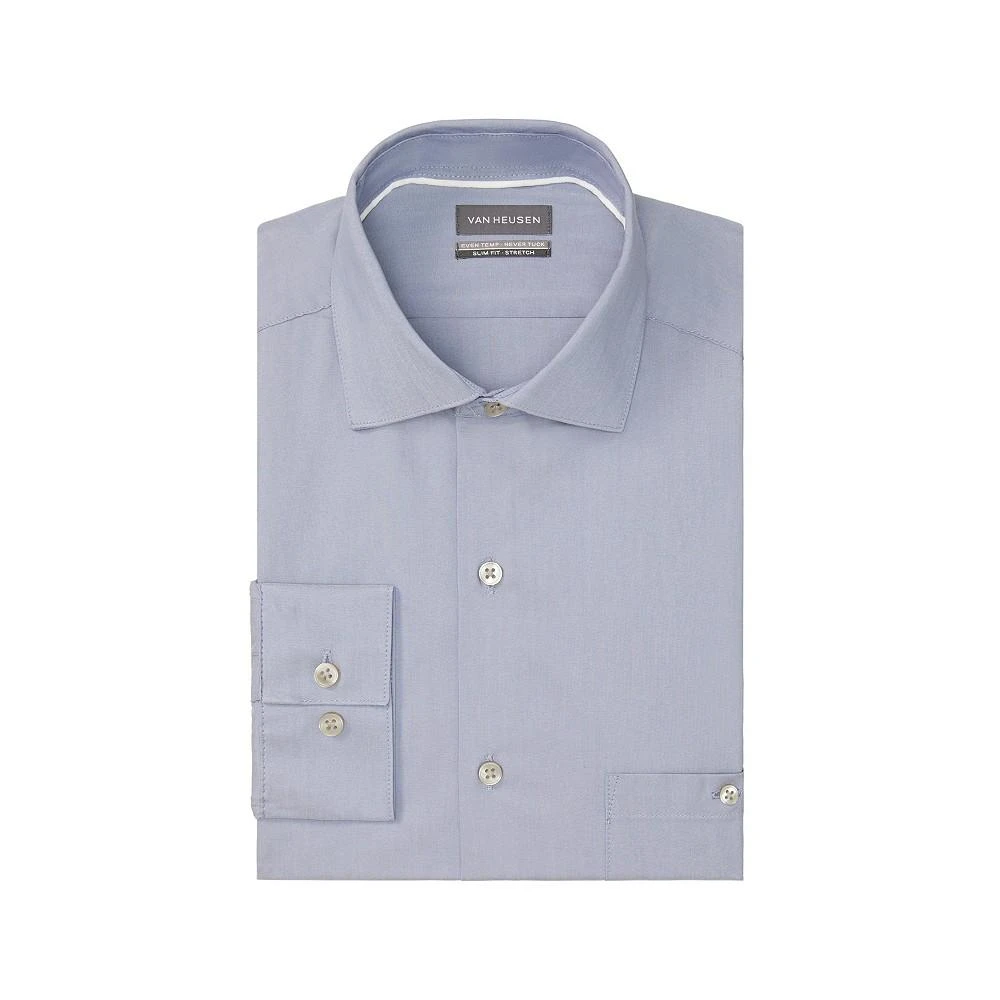 商品Van Heusen|Men's Even Temperature Never Tuck Slim Fit Dress Shirt,价格¥158,第3张图片详细描述