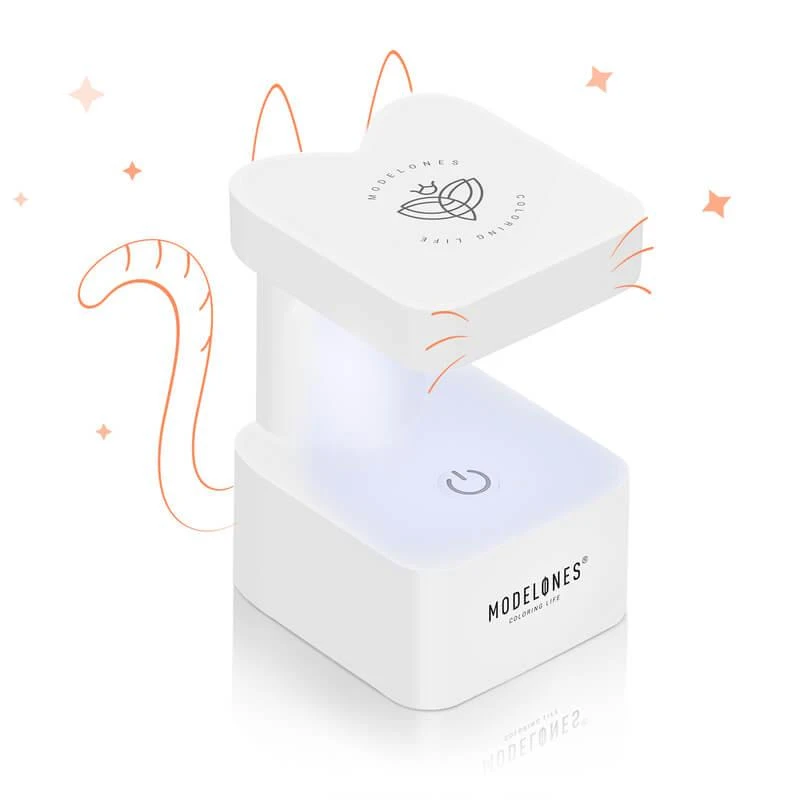 商品[国内直发] MODELONES|8W Mini Finger UV Nail Meow Lamp,价格¥97,第1张图片