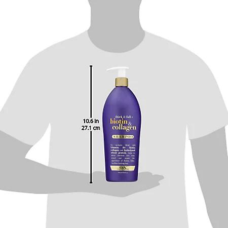OGX Thick & Full + Biotin & Collagen Shampoo (40 fl. oz.)商品第4张图片规格展示