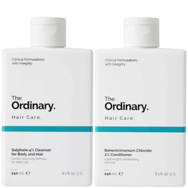 The Ordinary Sulphate Cleanser and Behentrimonium Chloride Conditioner Bundle商品第1张图片规格展示