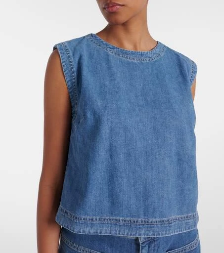 商品Velvet|Loren denim top,价格¥1725,第5张图片详细描述