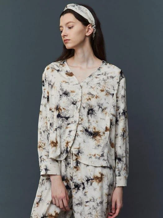 商品ATEMPO|Cozy Pajama Couple Set (Ink),价格¥2190,第3张图片详细描述