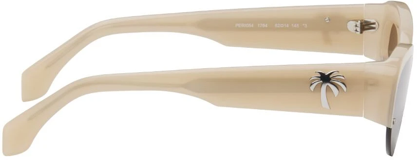 商品Palm Angels|Beige Palmdale Sunglasses,价格¥1171,第2张图片详细描述