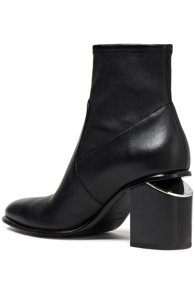 商品Alexander Wang|Anna stretch-leather ankle boots,价格¥1558,第3张图片详细描述