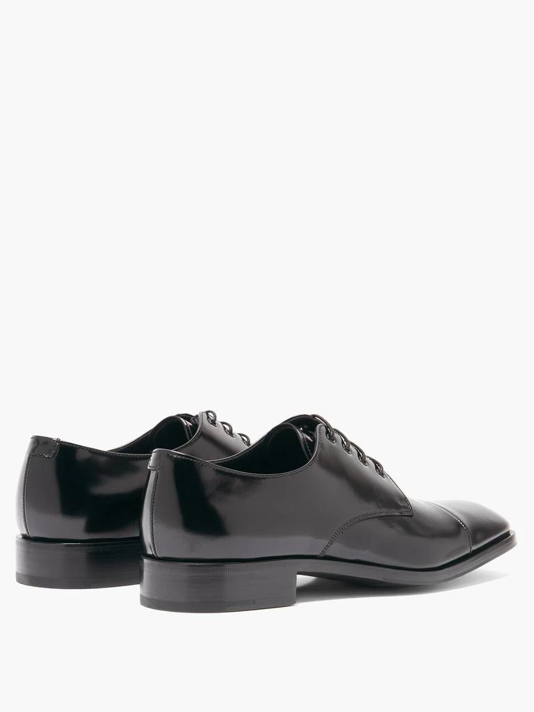 商品Prada|Spazzolato-leather Derby shoes,价格¥3098,第4张图片详细描述