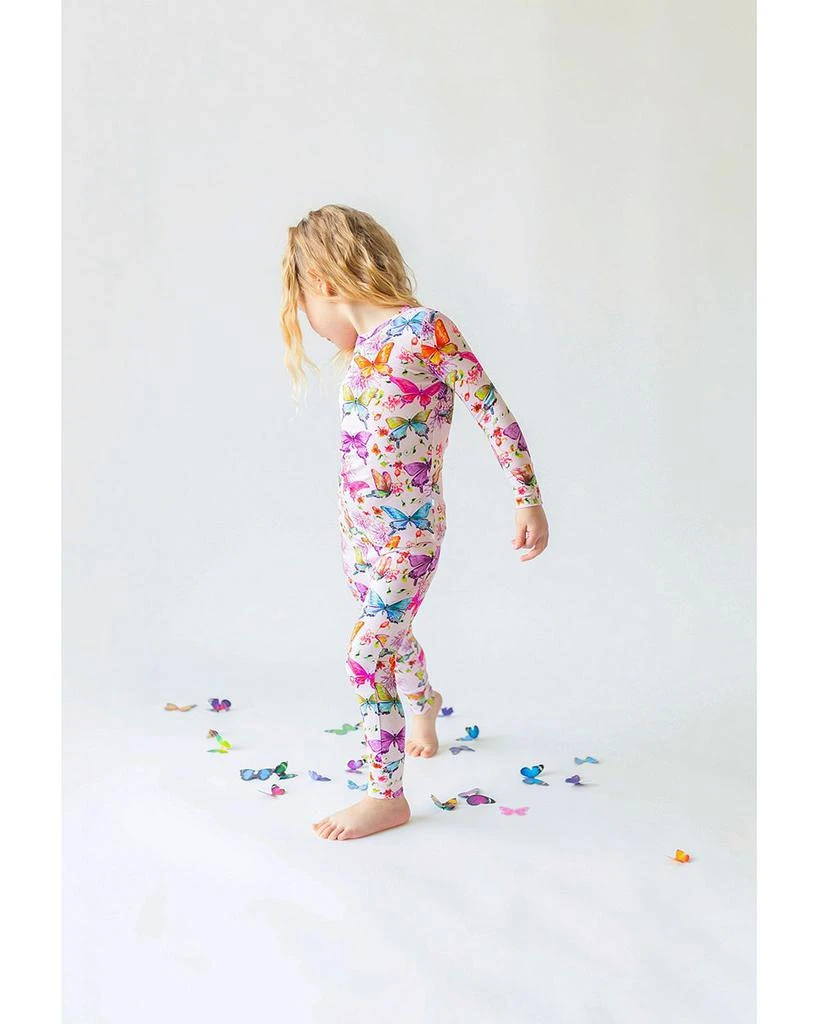 Girls' Butterfly Print Pajama Set - Baby, Little Kid 商品