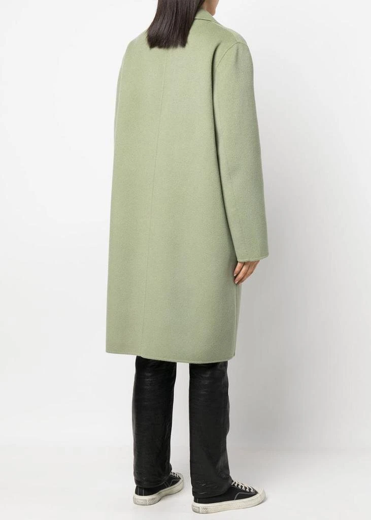 商品Acne Studios|Acne Studios Dusty Green Wool Coat,价格¥5469,第3张图片详细描述