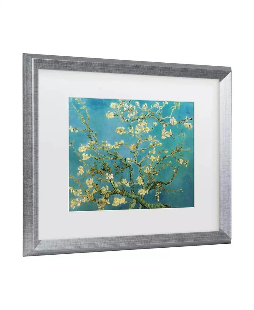 商品Trademark Global|Vincent van Gogh 'Almond Branches In Bloom 1890' Matted Framed Art - 16" x 20",价格¥741,第2张图片详细描述