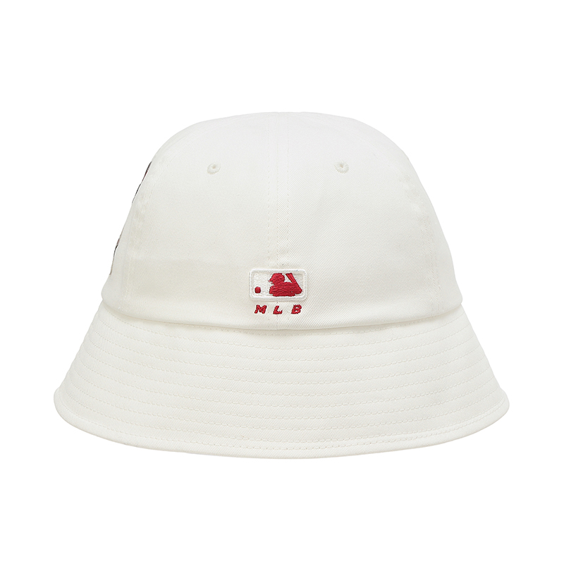 MLB X DISNEY P标 白色渔夫帽 32CPHK-10W-57商品第2张图片规格展示