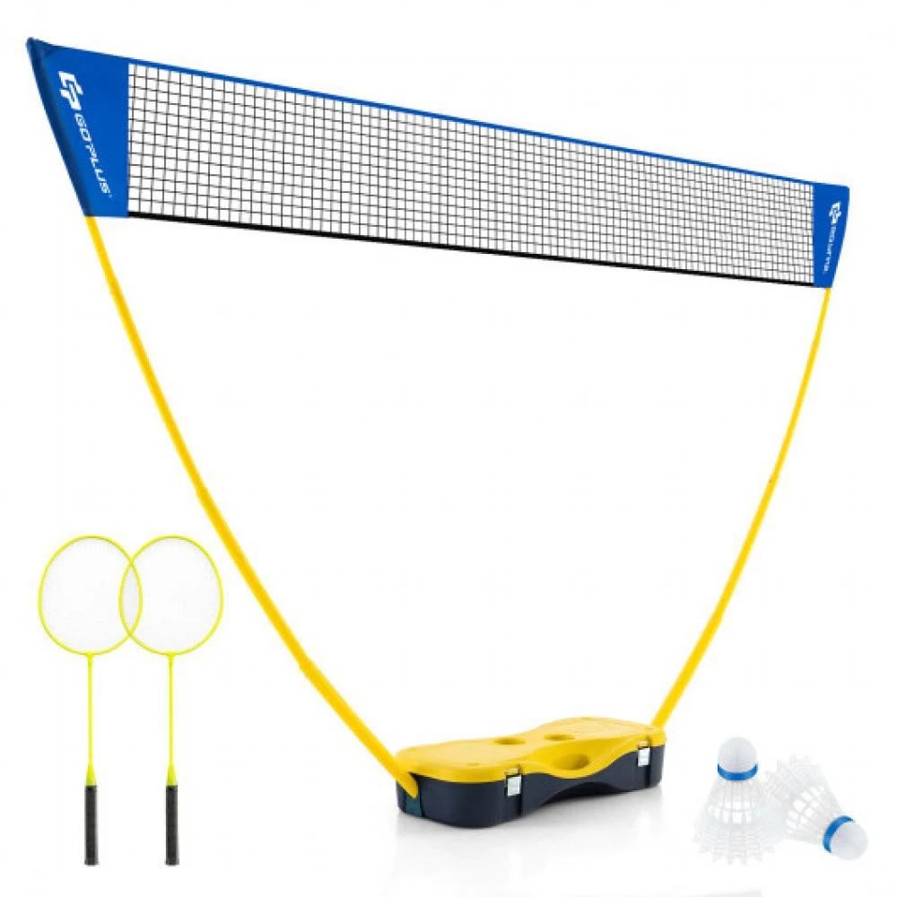 商品Hivvago|Portable Badminton Set Outdoor Sport Game Set with 2 Shuttlecocks,价格¥471,第3张图片详细描述