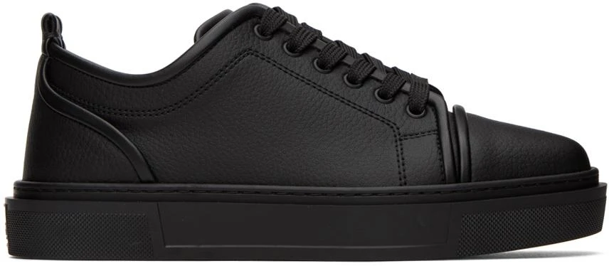 商品Christian Louboutin|Black Adolon Junior Sneaker,价格¥7215,第1张图片