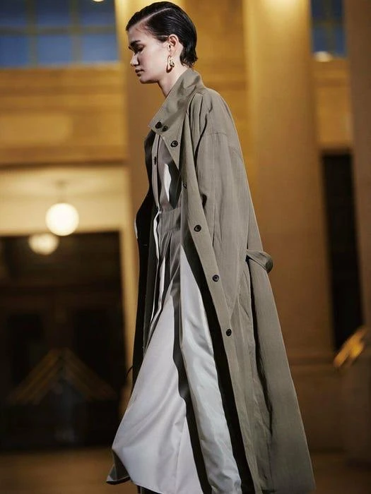 商品OUI MAIS NON|Classic Trench Coat,价格¥1269,第5张图片详细描述