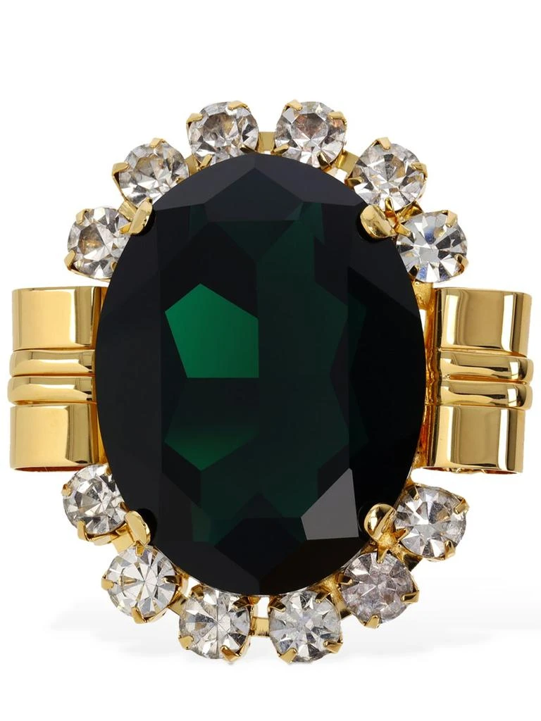 商品Balmain|Oval Crystal Brooch,价格¥1348,第1张图片