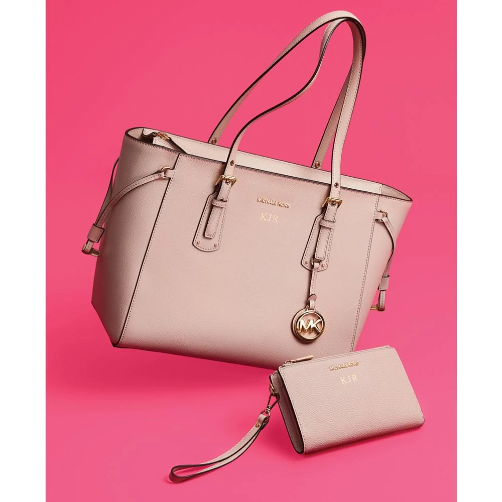商品Michael Kors|Voyager Medium Crossgrain Leather Tote,价格¥1324,第5张图片详细描述