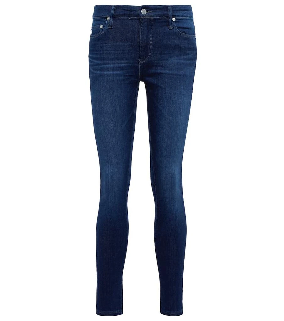 商品AG Jeans|Farrah高腰紧身九分牛仔裤,价格¥1470,第1张图片
