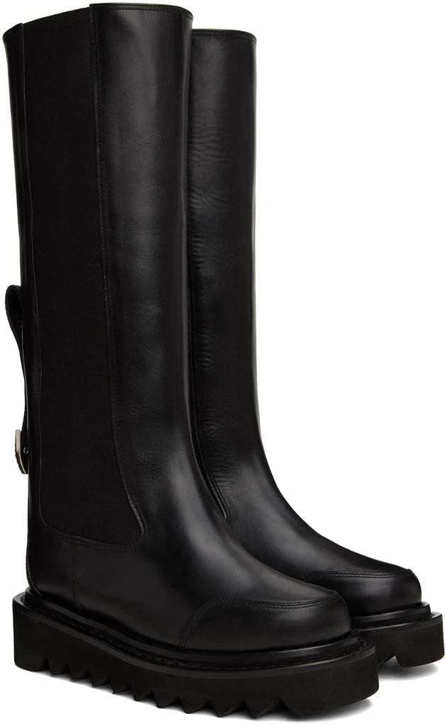 商品Toga Pulla|Black Platform Tall Boots,价格¥1063,第4张图片详细描述