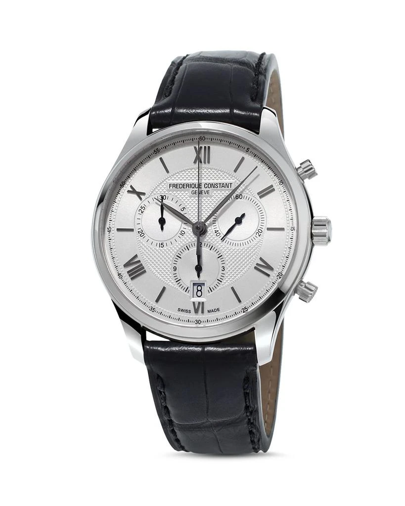 商品Frederique Constant|Classics Chrono Quartz Watch, 40mm,价格¥7399,第1张图片