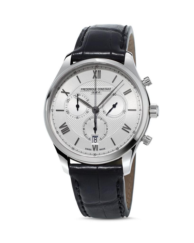 商品Frederique Constant|Classics Chrono Quartz Watch, 40mm,价格¥7216,第1张图片