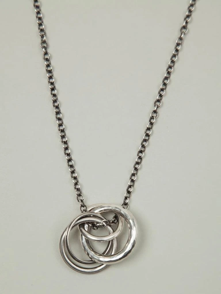 商品WERKSTATT MUNCHEN|WERKSTATT MUNCHEN NECKLACE FOUR RINGS M3731,价格¥3578,第2张图片详细描述