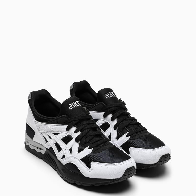商品Comme des Garcons|Black and white low-top fabric sneakers,价格¥1029,第4张图片详细描述