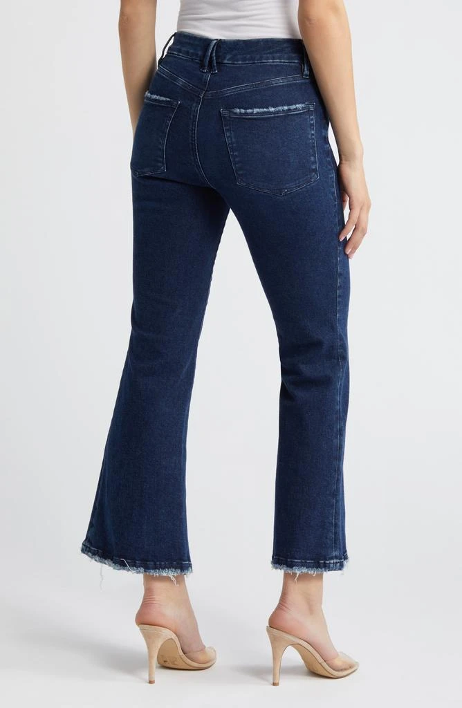 商品Good American|Good Legs Crop Mini Bootcut Jeans,价格¥320,第2张图片详细描述