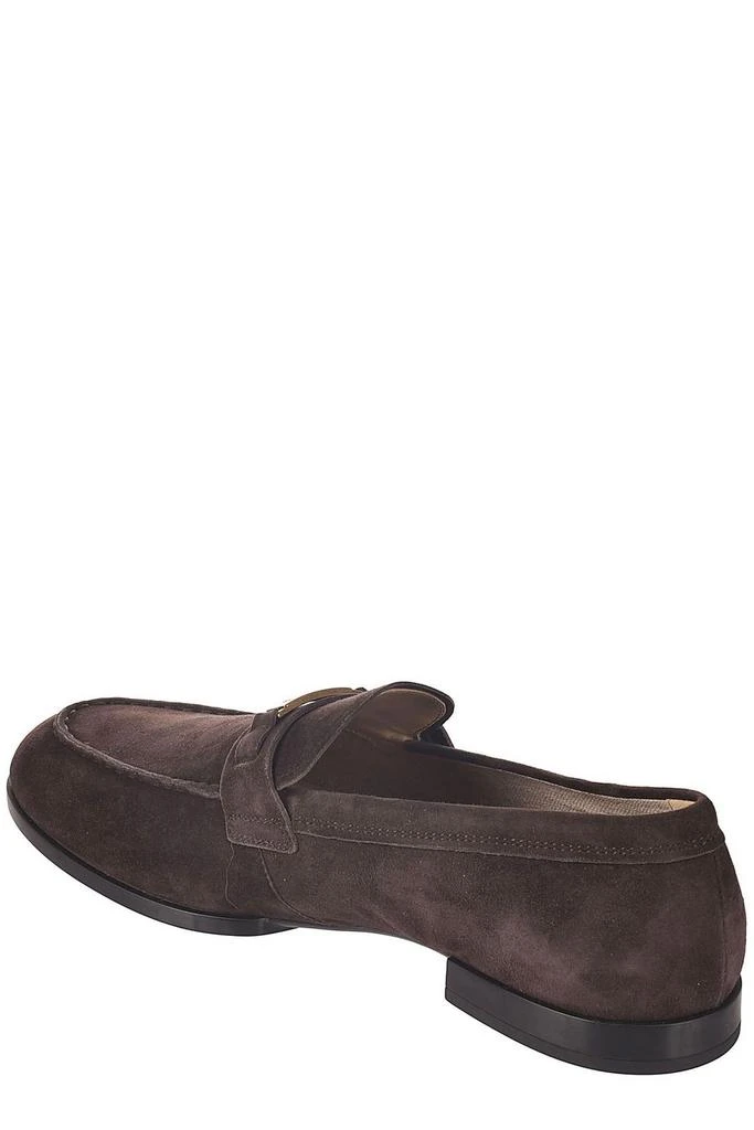 商品Tod's|Tod's Round Toe Slip-On Loafers,价格¥3713,第3张图片详细描述