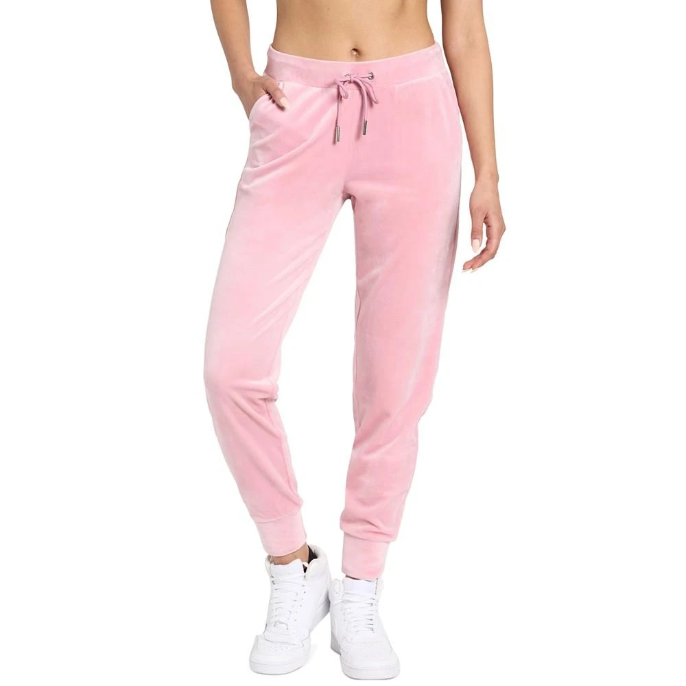 商品Juicy Couture|Women's Velour Drawstring-Waist Bling Joggers,价格¥447,第1张图片