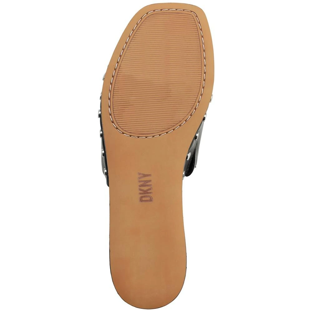 商品DKNY|Alvy Studded Platform Wedge Slide Sandals,价格¥616,第5张图片详细描述