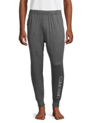 商品Calvin Klein|Logo Heathered Joggers,价格¥114,第1张图片