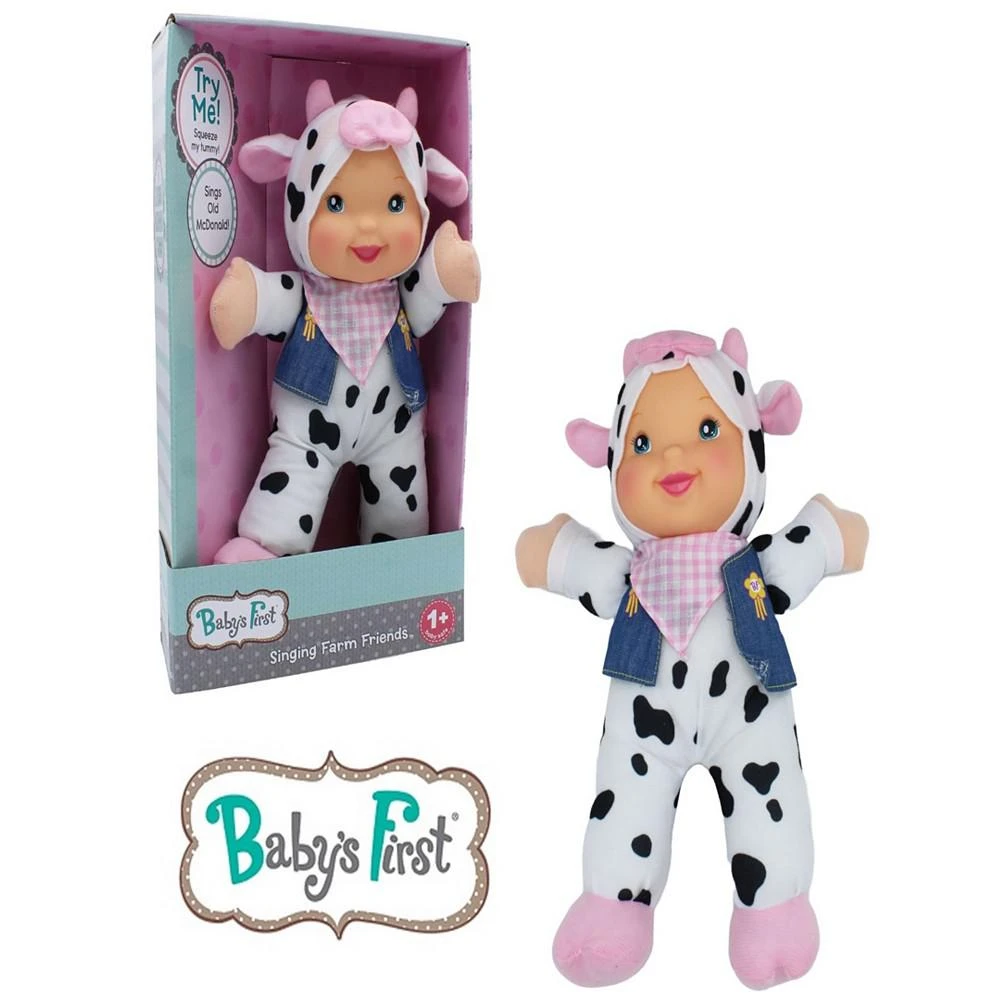 商品Baby's First by Nemcor|Goldberger Doll Farm Animal Friends Cow Bi-Lingual English and Spanish,价格¥120,第4张图片详细描述