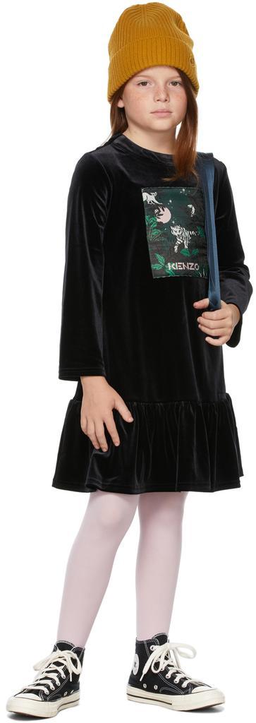 商品Kenzo|Kids Velvet Dress,价格¥703,第1张图片
