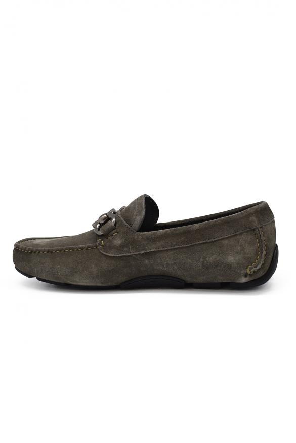 商品Salvatore Ferragamo|Driver Gancini loafers - Shoe size: 39,价格¥2285,第5张图片详细描述