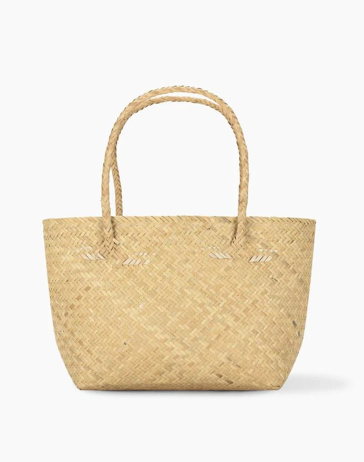 商品Madewell|Bembien® Lolita Mini Rattan Tote Bag,价格¥708,第1张图片