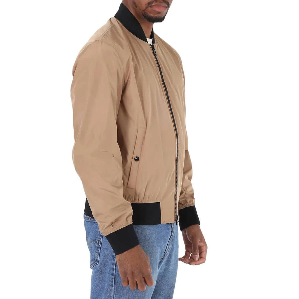 商品Hugo Boss|Hugo Boss Medium Beige Regular-Fit Nylon Bomber Jacket, Brand Size 50 (US Size 40),价格¥1541,第2张图片详细描述