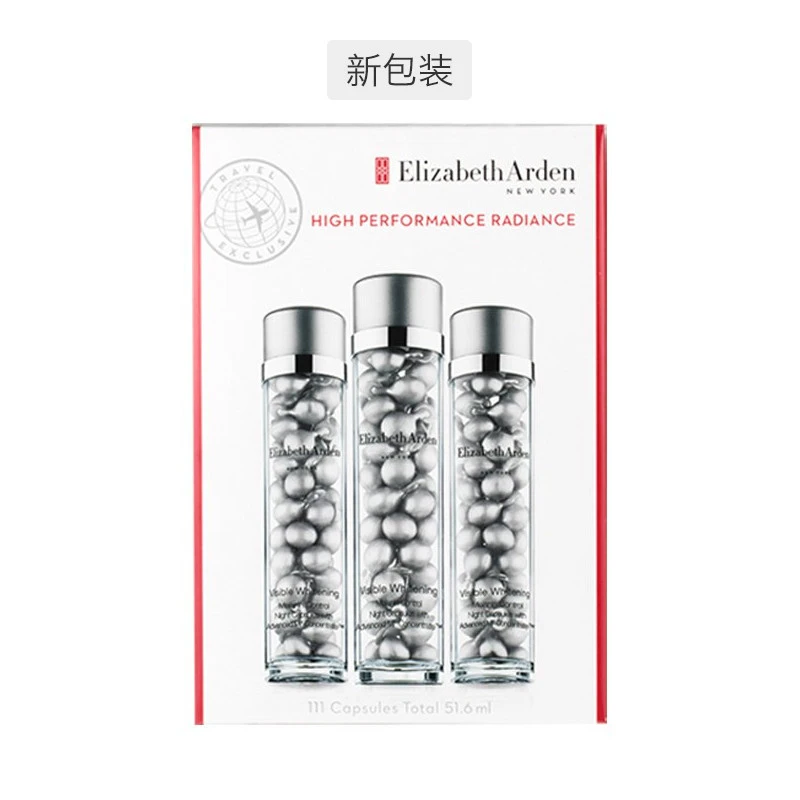 商品Elizabeth Arden|【包邮装】ELIZABETH ARDEN/伊丽莎白雅顿 晶璨皙颜夜间面部精华液 银胶111粒,价格¥785,第1张图片