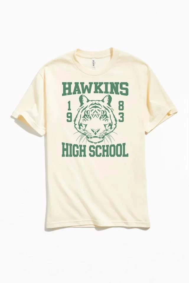 商品Urban Outfitters|Stranger Things Hawkins High School Tee,价格¥257,第1张图片