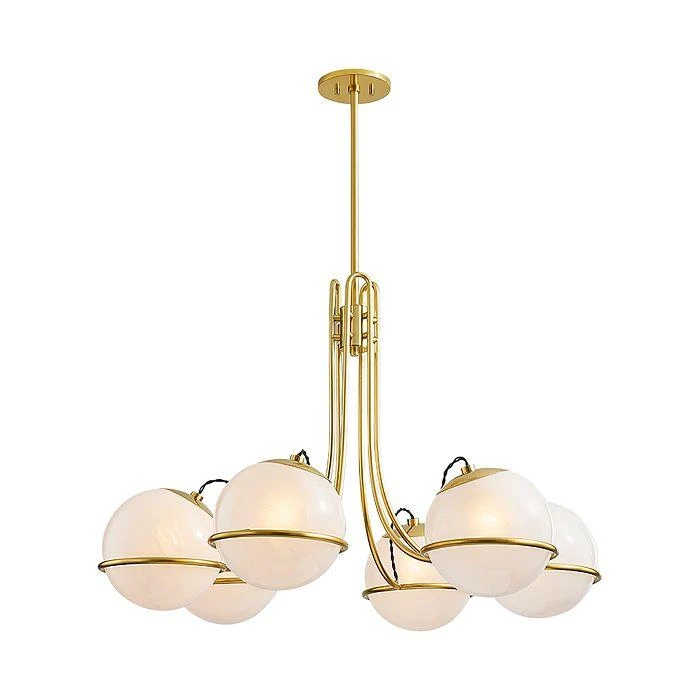 商品Hudson Valley|Hingham Six Light Chandelier,价格¥16332,第4张图片详细描述