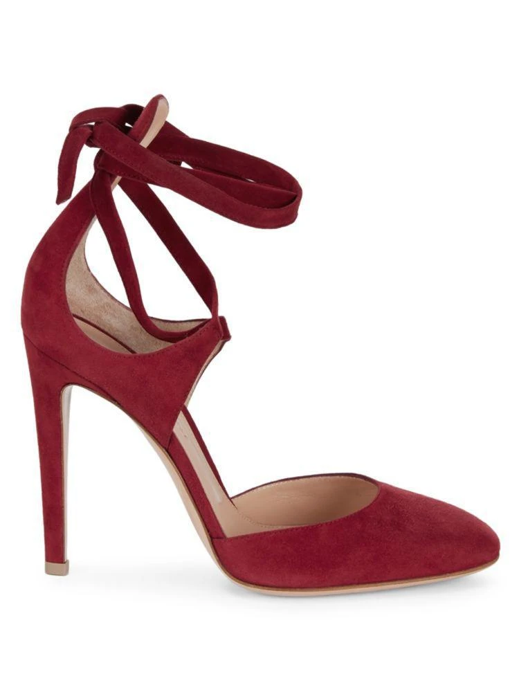商品Gianvito Rossi|Suede Ankle-Strap Pumps,价格¥7054,第5张图片详细描述