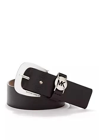 商品Michael Kors|Kors Leather Logo Belt,价格¥252,第1张图片
