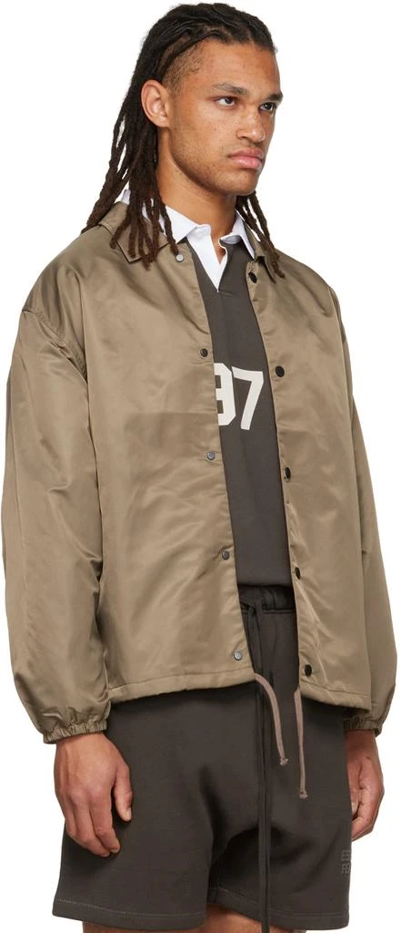 商品Essentials|Brown '1977' Jacket,价格¥607,第2张图片详细描述