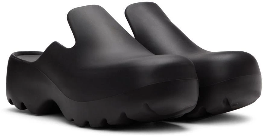 商品Bottega Veneta|Black Rubber Flash Clogs,价格¥4858,第4张图片详细描述