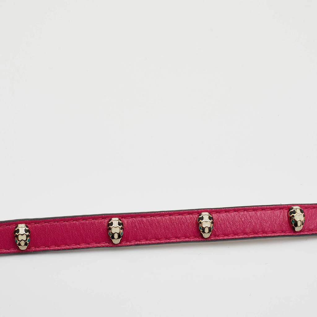 商品[二手商品] BVLGARI|Bvlgari Serpenti Forever Pink Leather Bracelet,价格¥2565,第5张图片详细描述